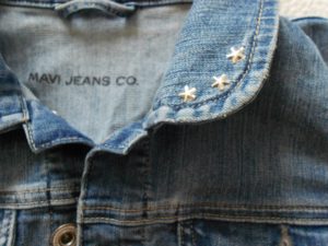 Customisation textile atelier couture lym doubleyou chouponline manteau strass Customisation textile atelier couture lym doubleyou chouponline manteau strass