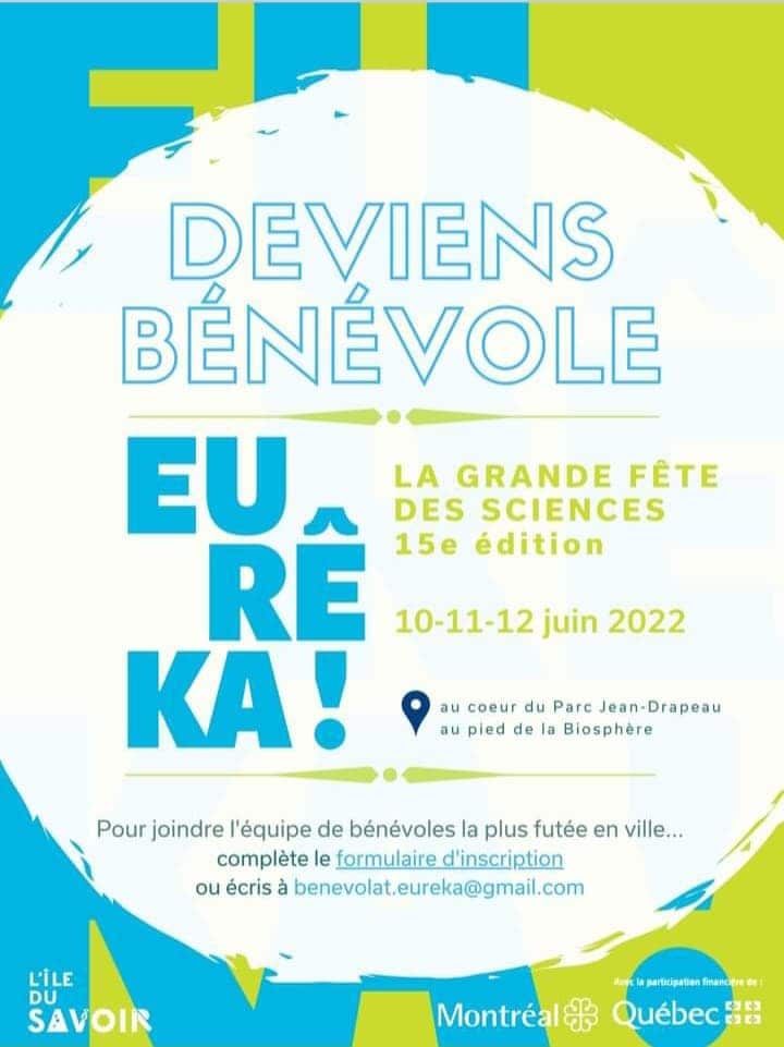 affiche recherche benevole chouponline fete des sciences