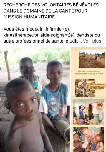 affiche recherche benevole chouponline probono afrique